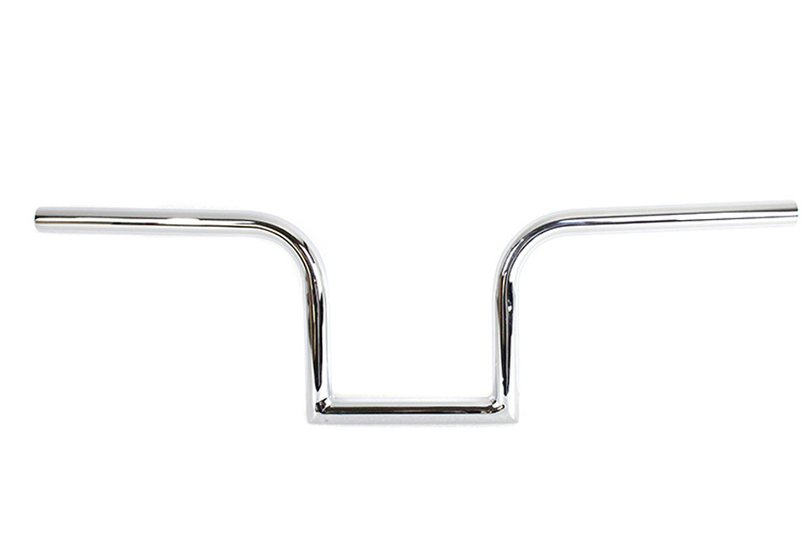 V-Twin #20295 - 8 inch Ape Hanger Z Handlebar Chrome