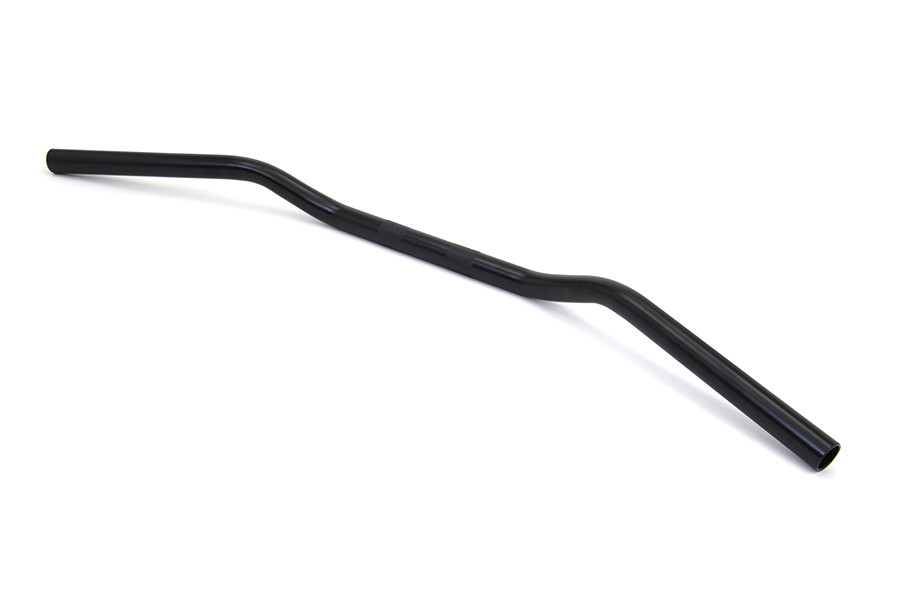 MCM #31-0019MBS - Black 3 inch Drag Handlebars without Indents