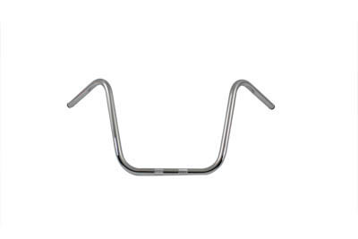 MCM #31-0141S - 14 inch Ape Hanger Handlebar with Indents Chrome