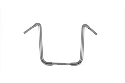 MCM #31-0149BS - 17 inch Ape Hanger Handlebar with Indents