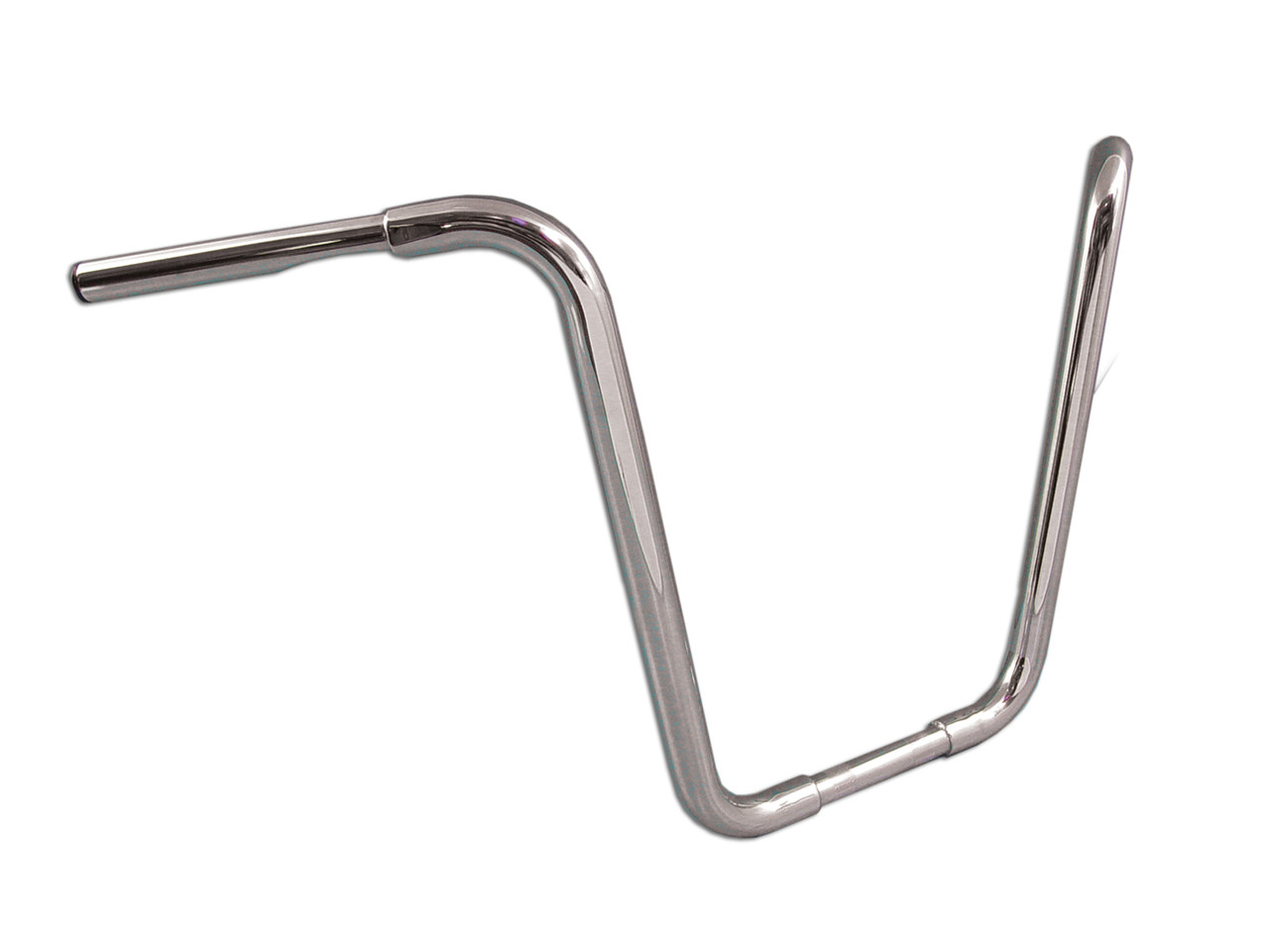 MCM #31-0189S - 18 inch Buffalo Ape Hanger Handlebar with Indents Chrome