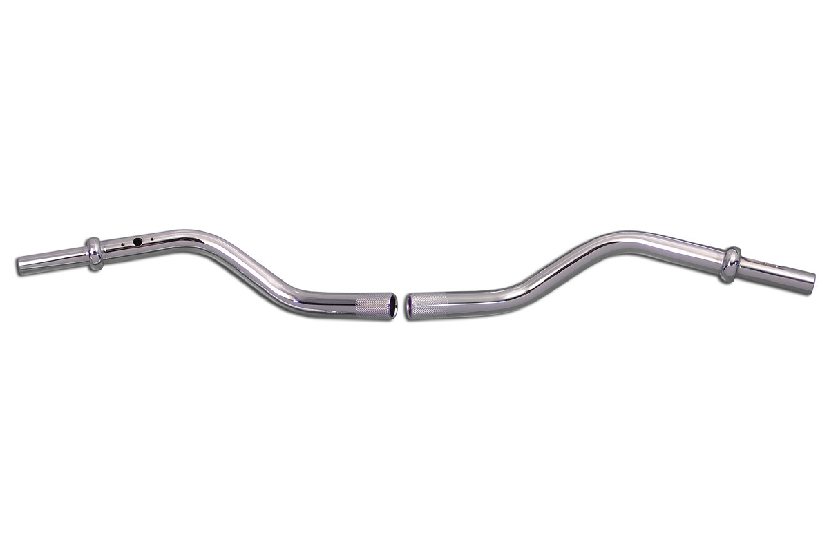 MCM #31-0074S - 3-1/2 inch Replica Glide Buckhorn Handlebar without Indents