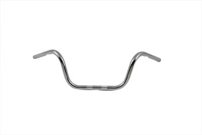 MCM #31-0146S - 8 inch Ape Hanger Handlebar with Indents Chrome