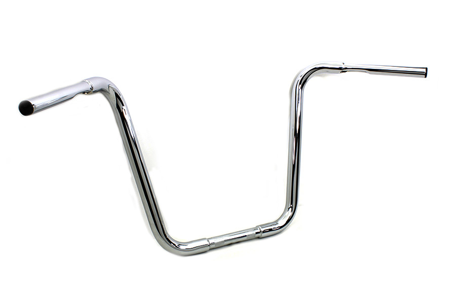 MCM #31-0202S - 16 inch Buffalo Ape Hanger Handlebar with Indents Chrome