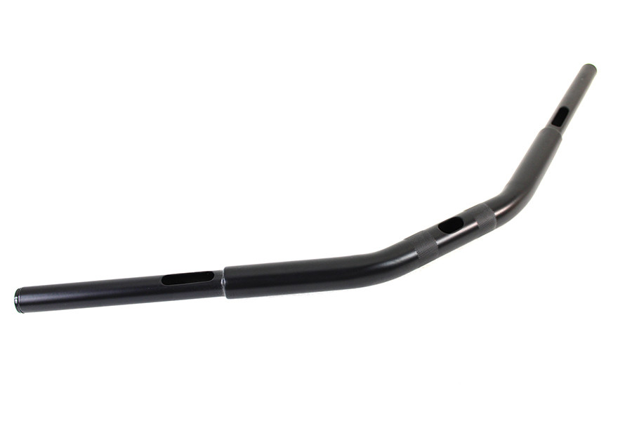 MCM #20244AB - 5-1/2 inch Drag Replica Handlebar with Indents Black