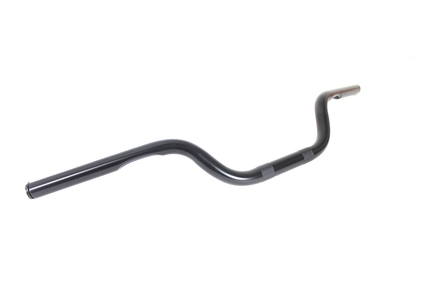 V-Twin #20302B - 1 inch Super Bar Handlebar with Indents Black