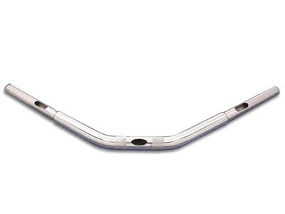 MCM #H31-0216S - 5-1/2 inch Drag Replica Handlebar with Indents Chrome