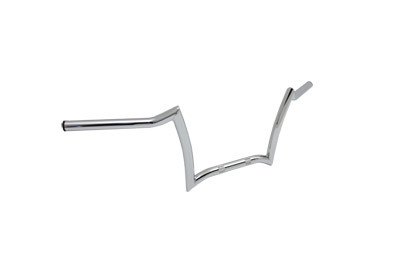 MCM #H31-0227S - 9 inch Double Drop Z Handlebar Chrome