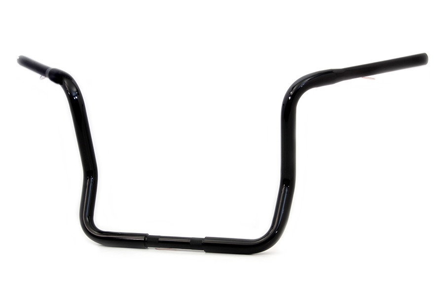MCM #20099 - 14 inch Dresser Ape Hanger Handlebar with Indents Black