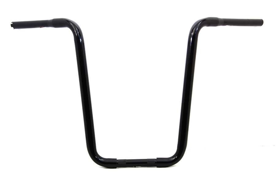 MCM #20095 - Narrow Body Ape Hanger Handlebar with Indents Black