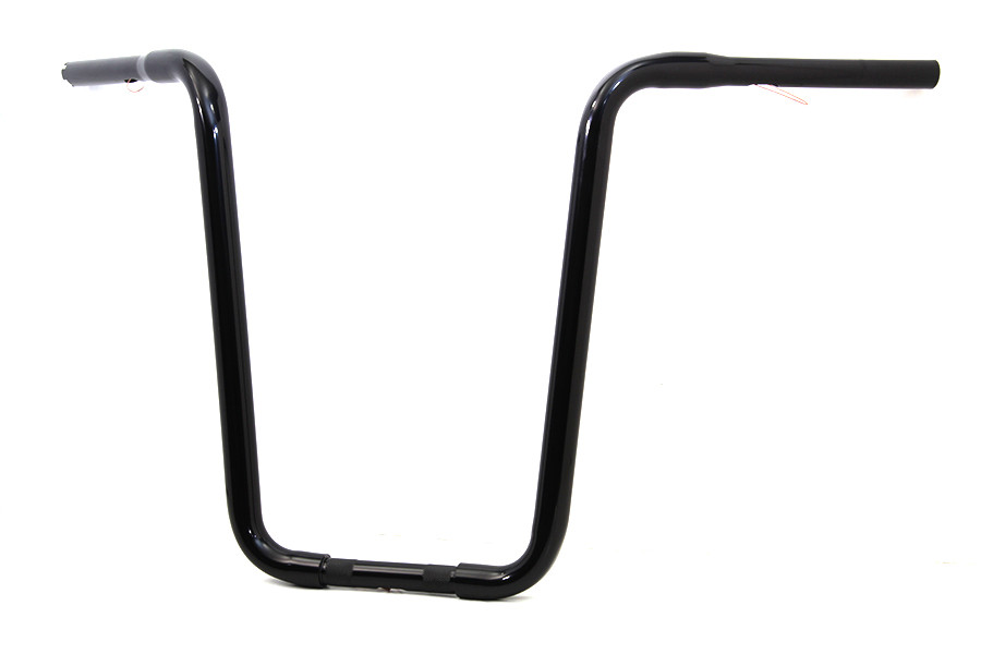MCM #20095 - Narrow Body Ape Hanger Handlebar with Indents Black
