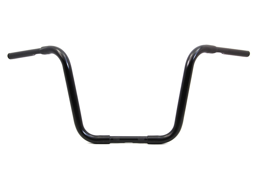 MCM #20254B - 14 inch Buffalo Ape Hanger Handlebar with Indents Black