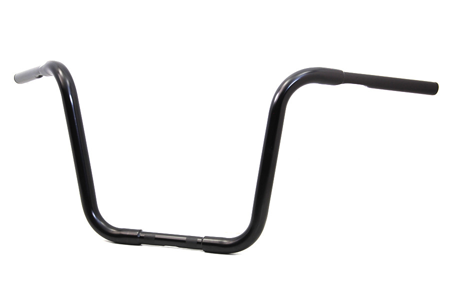 MCM #20254B - 14 inch Buffalo Ape Hanger Handlebar with Indents Black