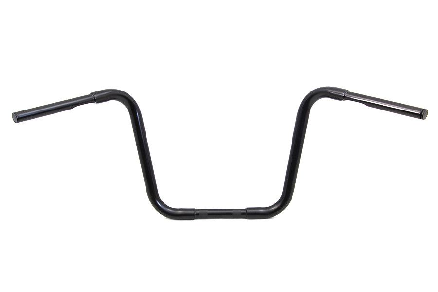 MCM #20254B - 14 inch Buffalo Ape Hanger Handlebar with Indents Black