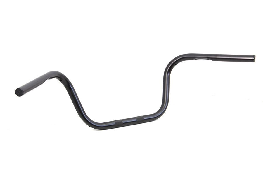 MCM #20261B - 8 inch Ape Hanger Handlebar with Indents Black