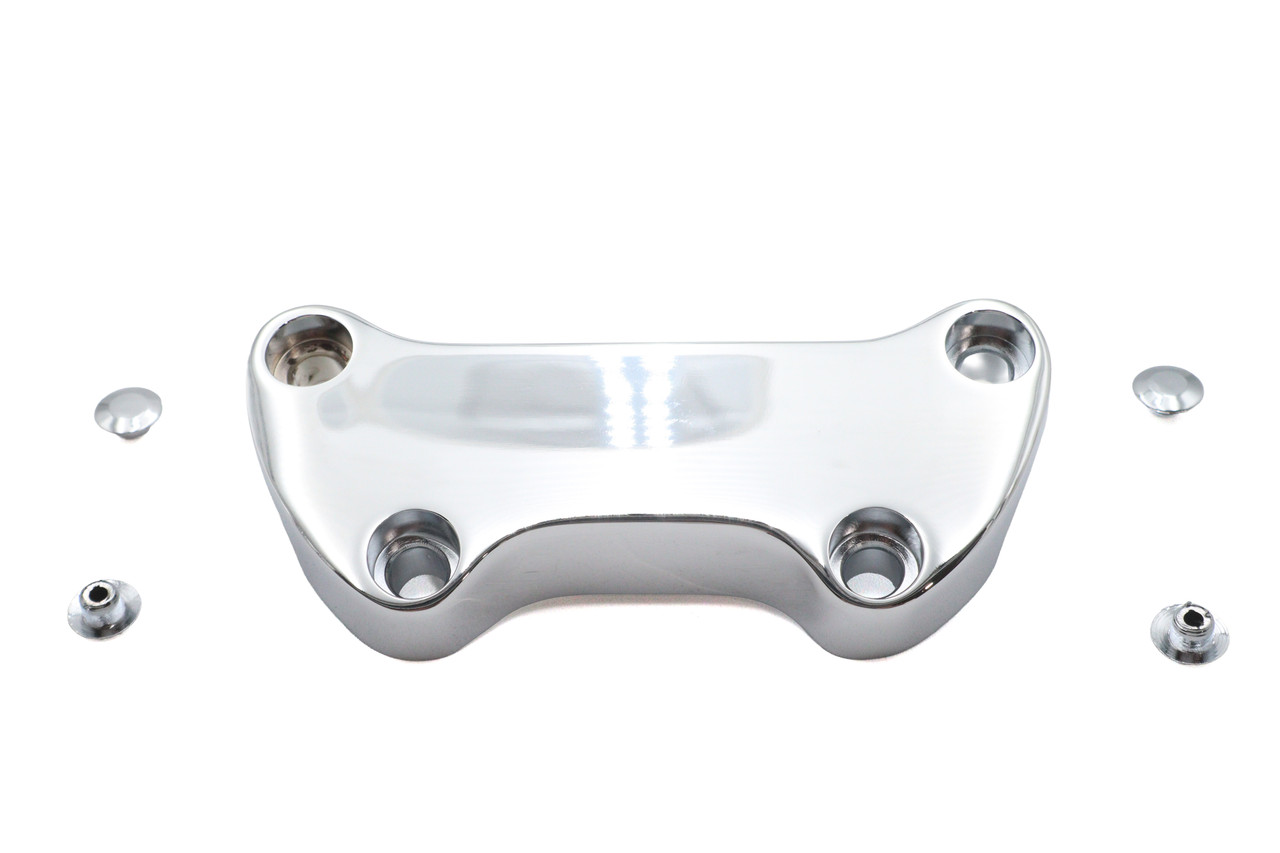 MCM #19022 - Smooth Riser Top Clamp Chrome