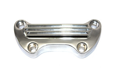 MCM #03-0107O - Finned Riser Top Clamp Chrome