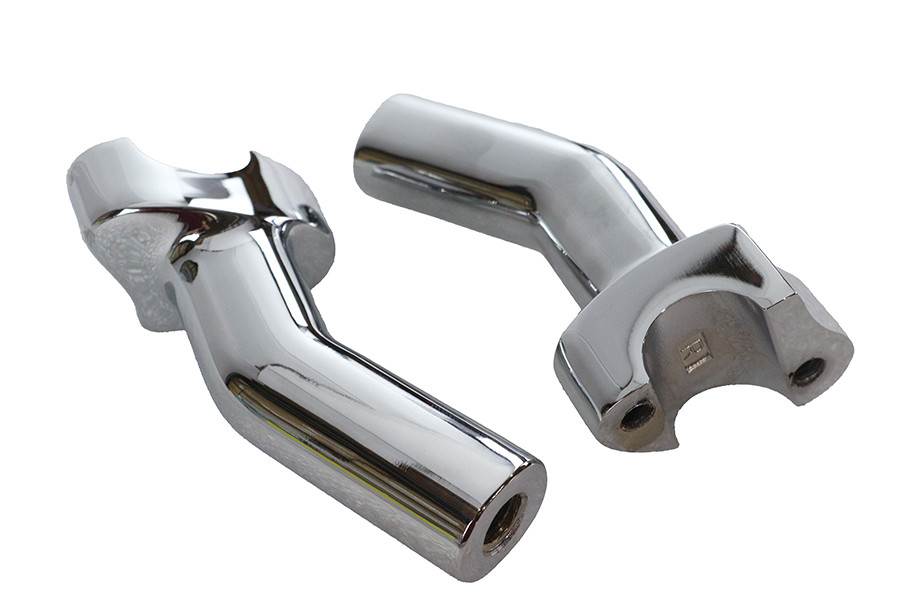 MCM #13623S4 - 4-1/2 inch Pullback Riser Stem Chrome