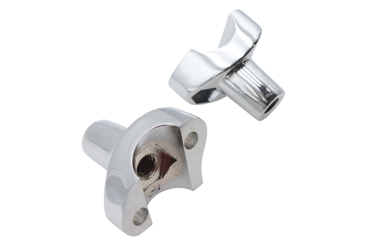 MCM #74993 - Riser Stem Set Chrome
