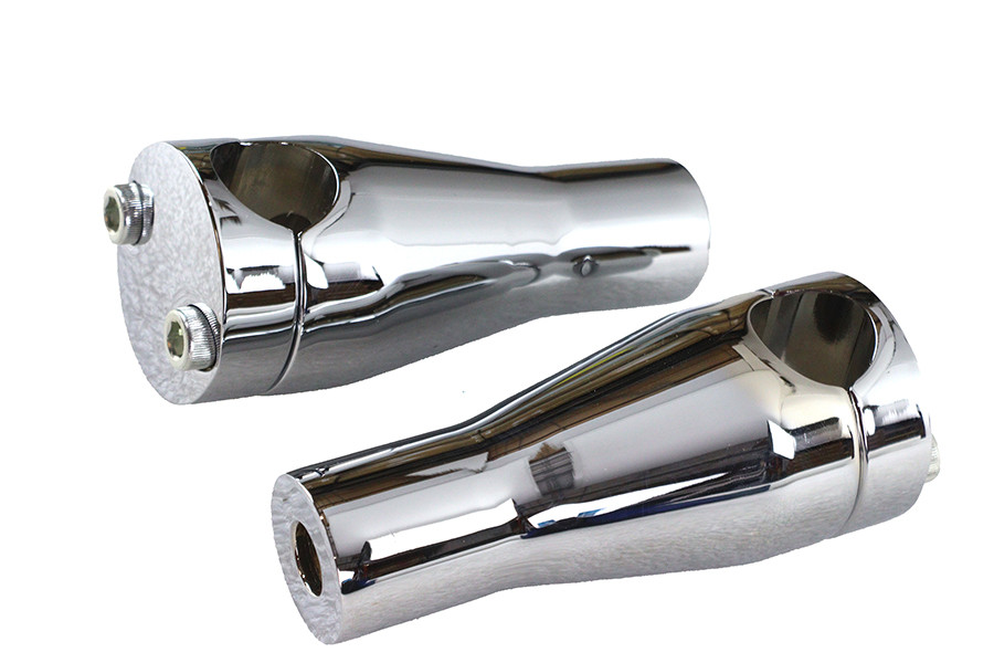 Paughco #350A - 4 inch Glide Riser Set Chrome