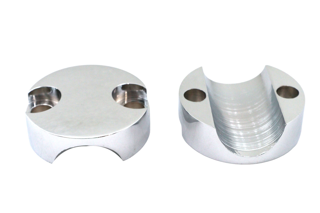 MCM - Chrome Riser Cap Set