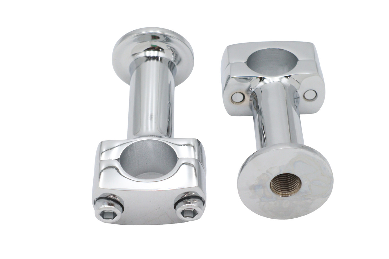 MCM - 3 inch Post Riser Set Chrome