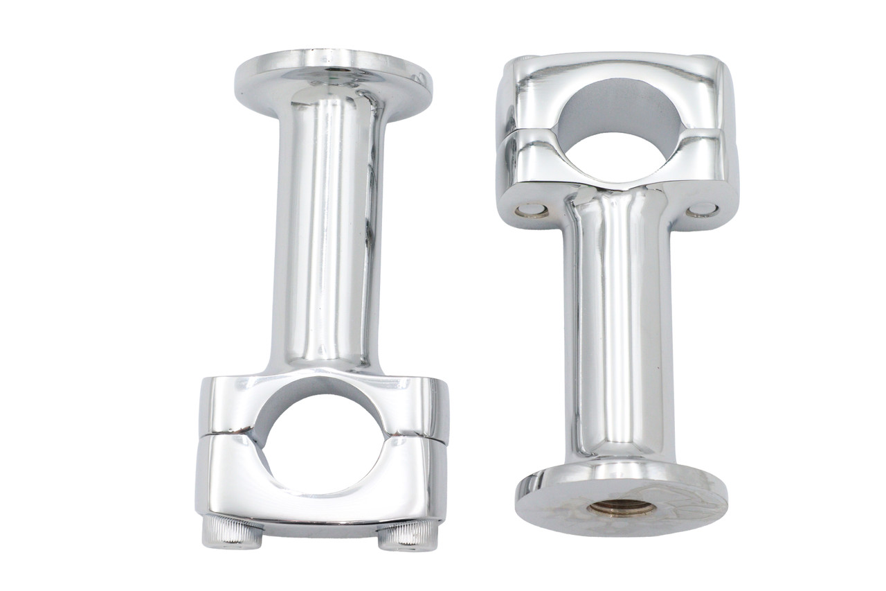 MCM - 3 inch Post Riser Set Chrome