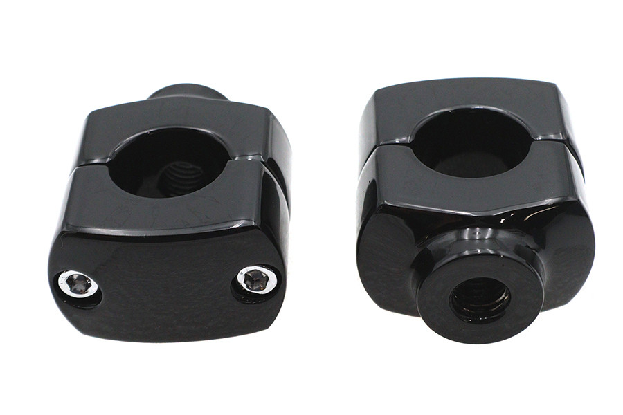 MCM - 1-1/2 inch Short Riser Set Black