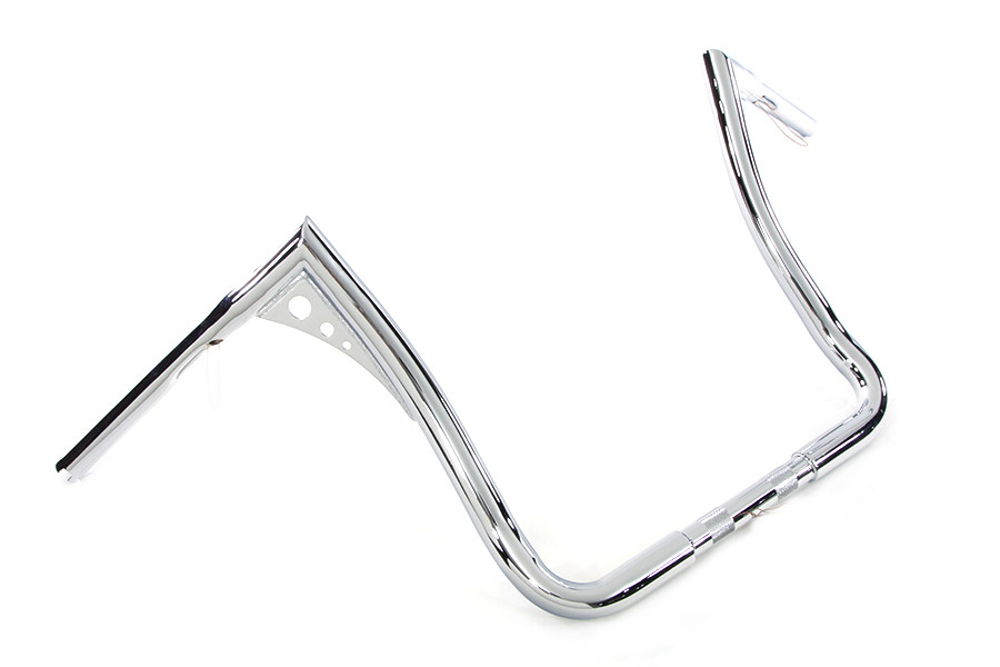 MCM #20116N - 15 inch Z-Bar Handlebar Chrome