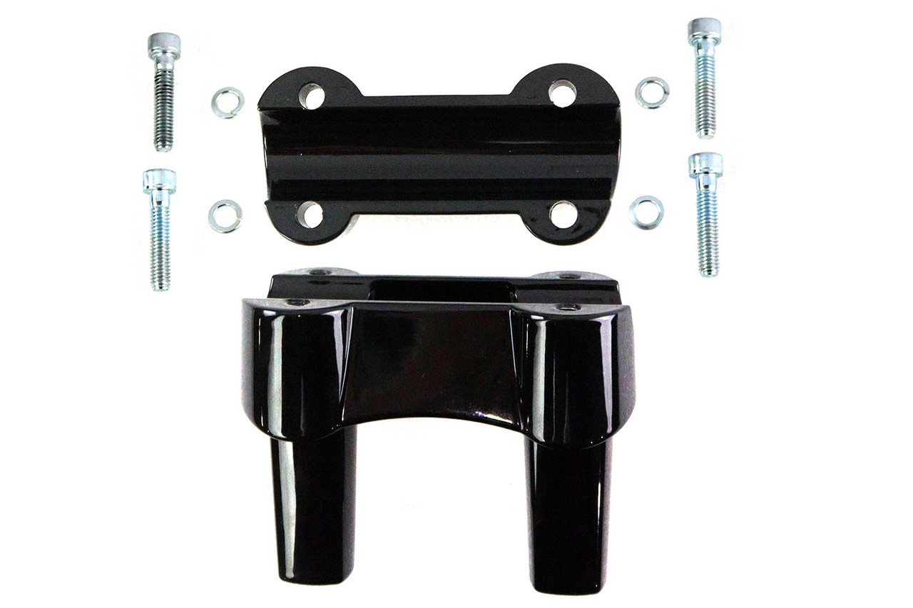 V-Twin #78644B - 4.1 inch Fat Riser Kit Black