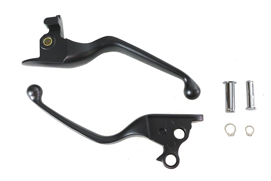 V-Twin #053579 - Hand Lever Set Black