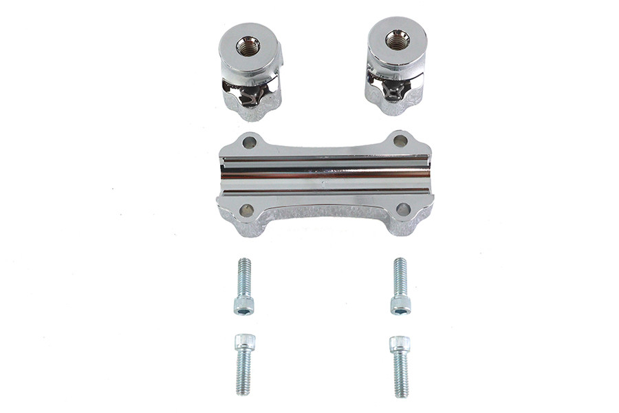 V-Twin #78827 - Fat 1 inch Riser Set Chrome