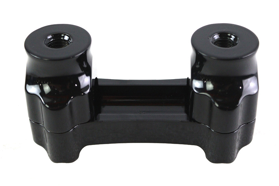 V-Twin #78827B - Fat 1 inch Riser Set Black