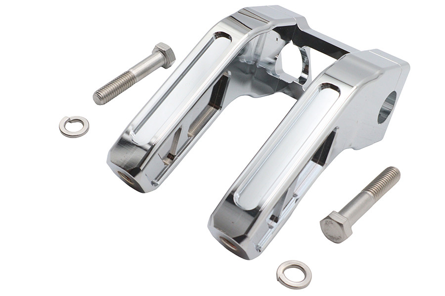 Wyatt Gatling #78968 - Wyatt Gatling 6 inch Pirate Style Riser Set Chrome