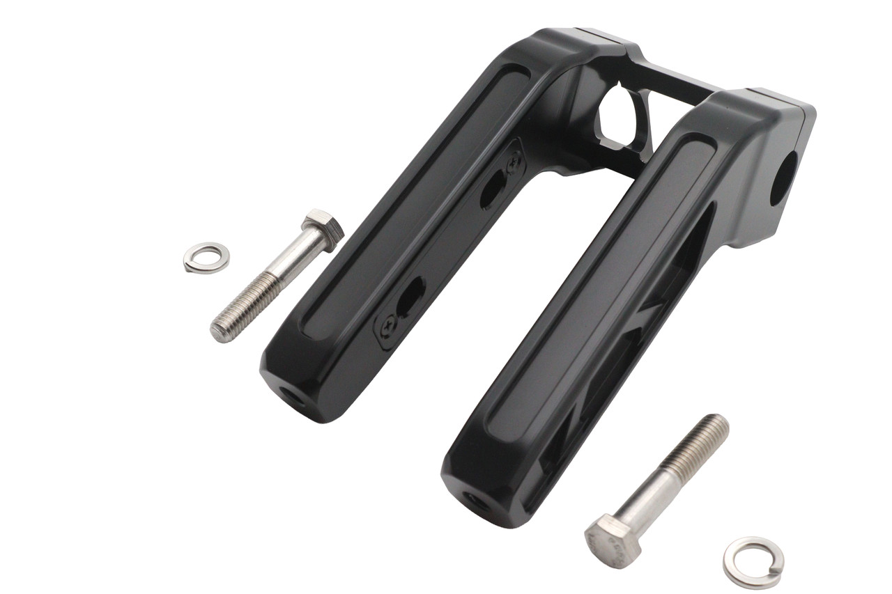 Wyatt Gatling #78968AB - Wyatt Gatling 8 inch Pirate Style Riser Set Black