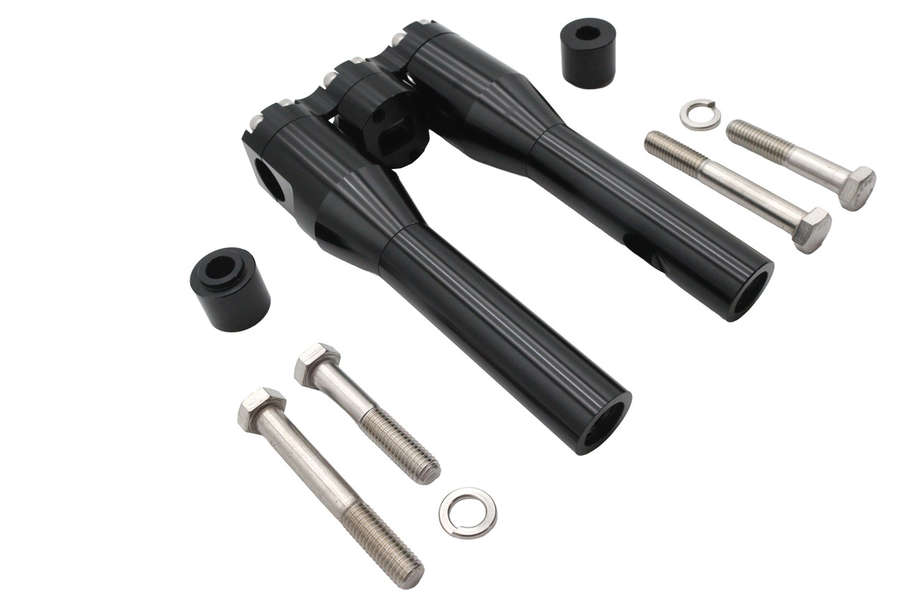 Wyatt Gatling #78969AB - Wyatt Gatling 8 inch Baron Style Riser Set Black
