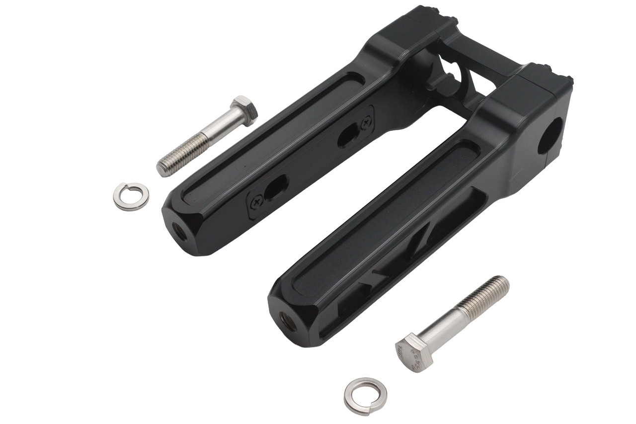 Wyatt Gatling #78970AB - Wyatt Gatling 8 inch Pirate Style Riser Set Black