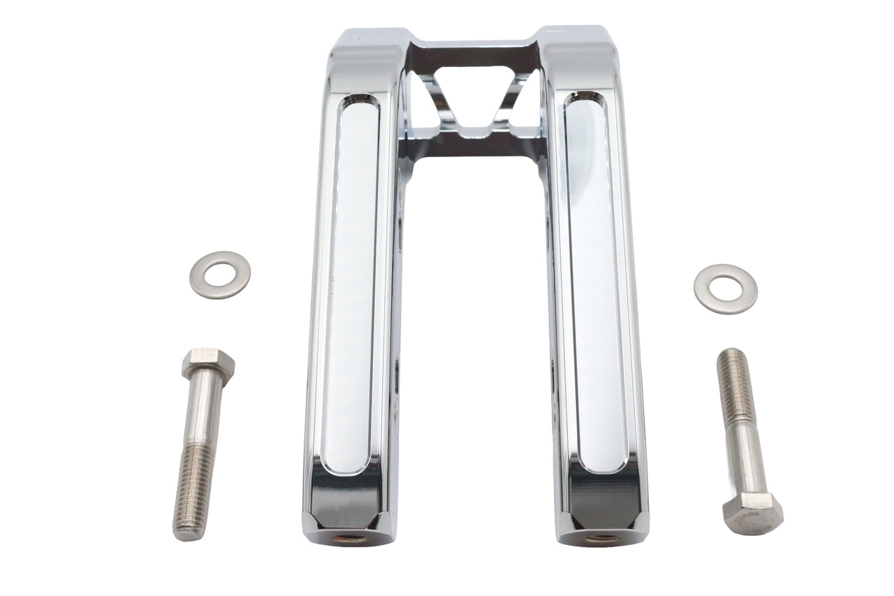 Wyatt Gatling #78968A - Wyatt Gatling 8 inch Pirate Style Riser Set Chrome