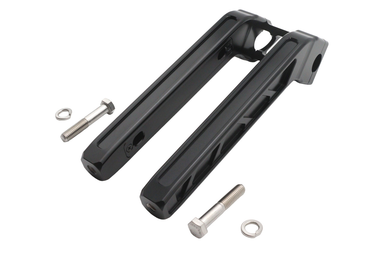 Wyatt Gatling #78968EB - Wyatt Gatling 12 inch Pirate Style Riser Set Black
