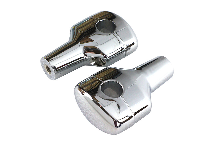 V-Twin - 3-1/2 inch Short Riser Set Chrome