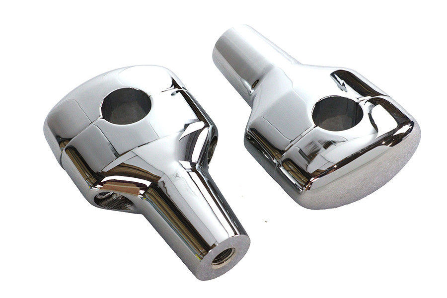 V-Twin - 3-1/2 inch Short Riser Set Chrome