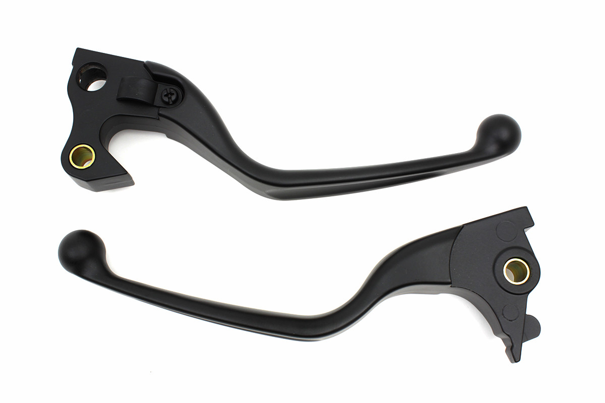 V-Twin #77516B - Black Hand Lever Assembly