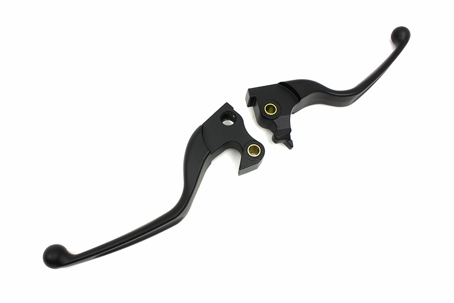 V-Twin #77516B - Black Hand Lever Assembly