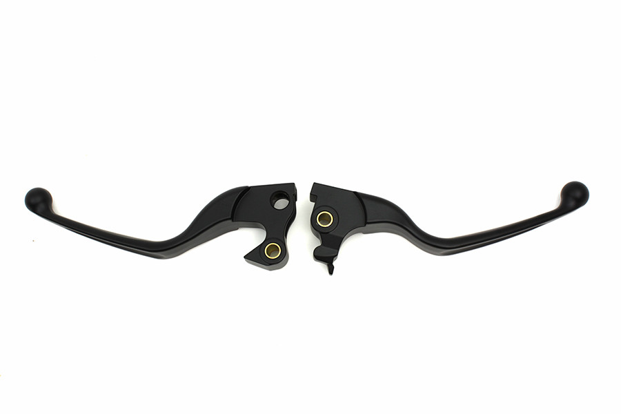 V-Twin #77516B - Black Hand Lever Assembly