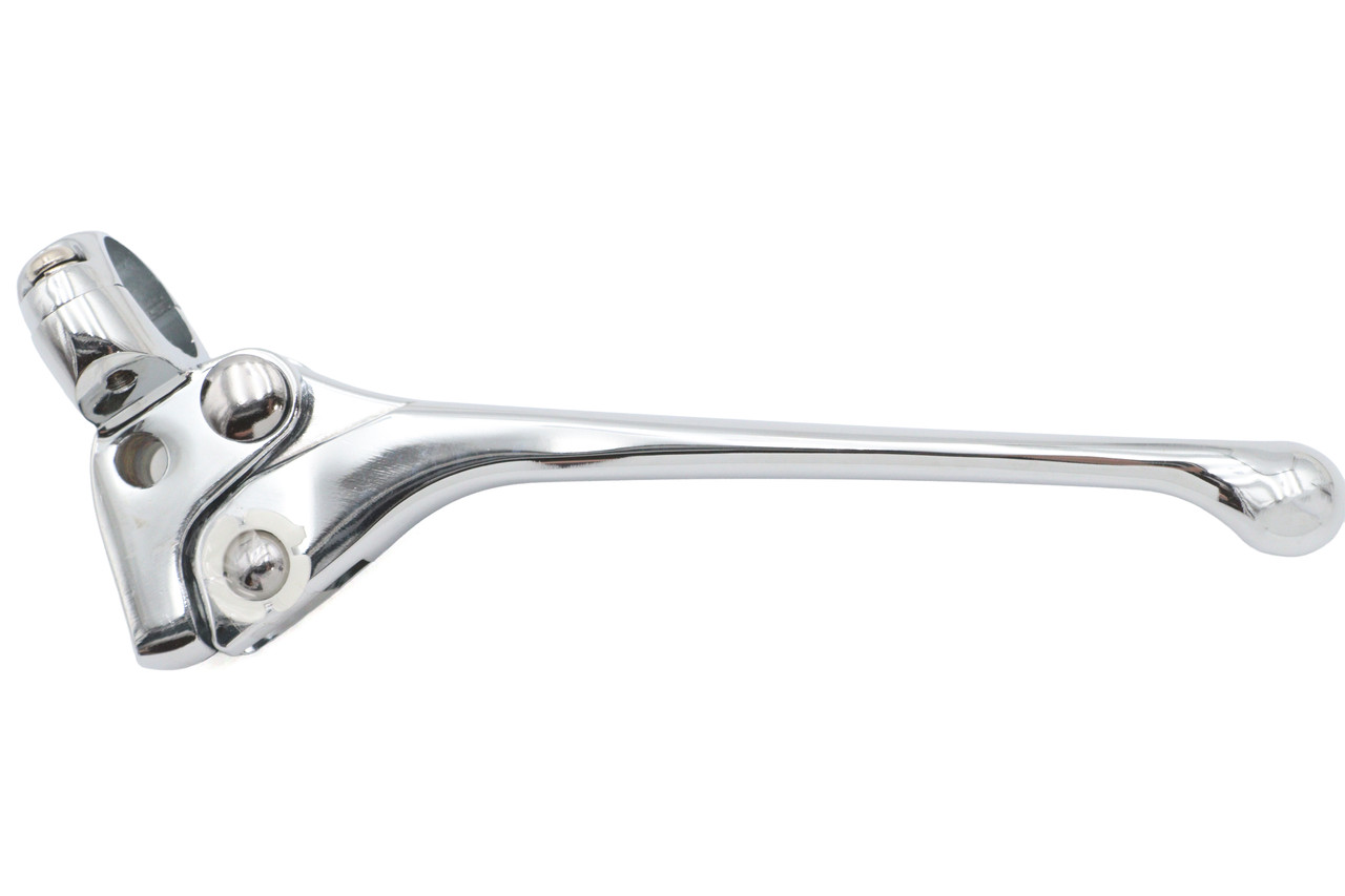 V-Twin #19036 - Clutch Hand Lever Assembly Chrome