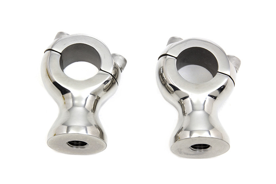 V-Twin - Stainless Steel 1 inch X 1-3/4 inch Riser Set