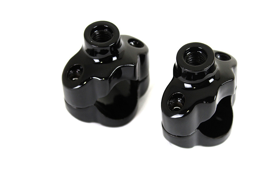 V-Twin - 1-1/4 inch Riser Kit Black