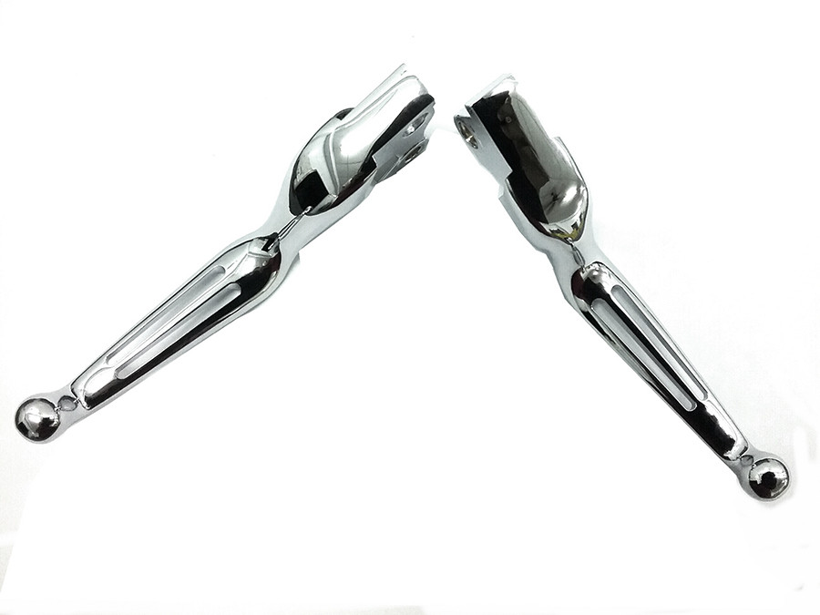 MCM #053545 - Chrome Slotted Hand Lever Set