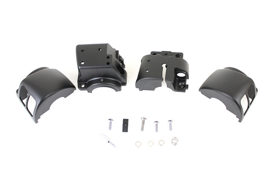V-Twin #78015B - Handlebar Control Switch Housing Kit Black