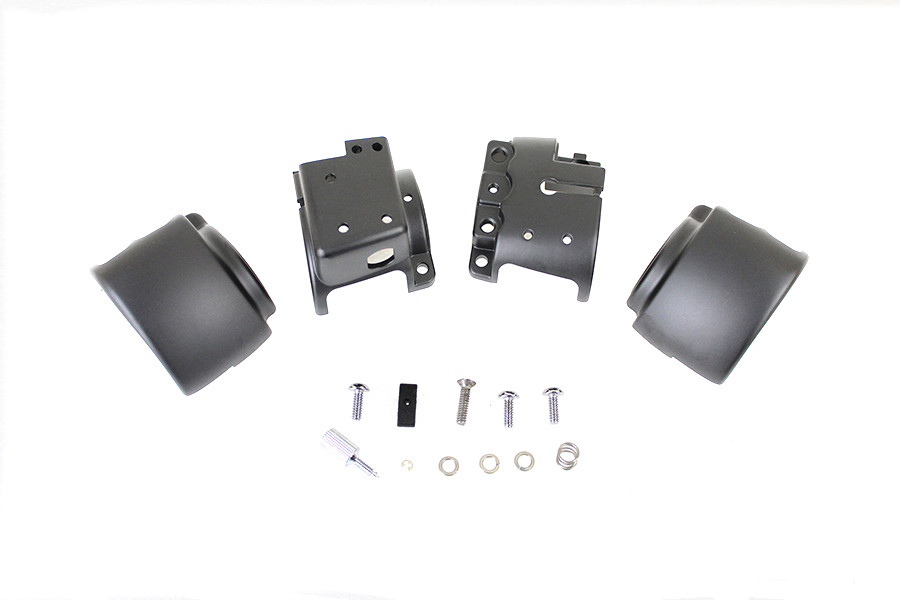 V-Twin #78015B - Handlebar Control Switch Housing Kit Black